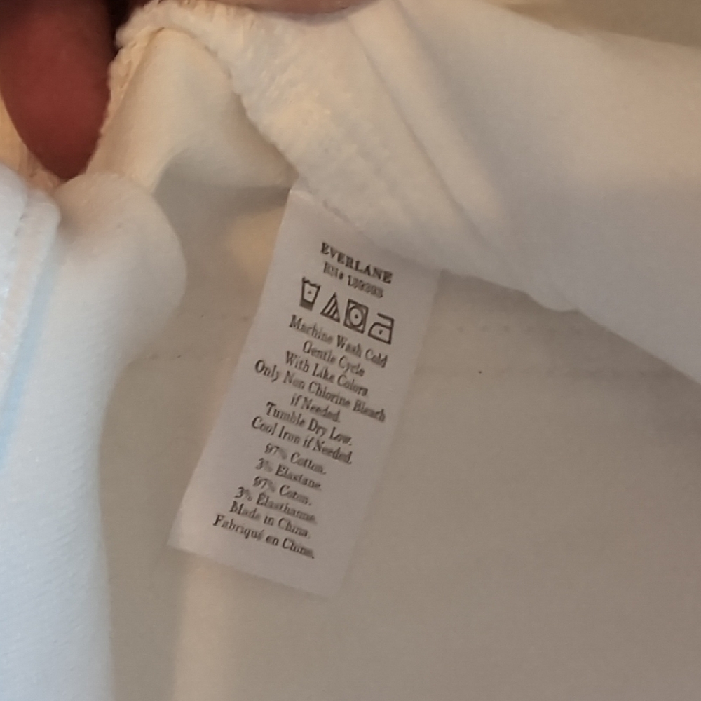 Everlane | Wide Leg Crop Pants In Bone - Picture 4 of 6